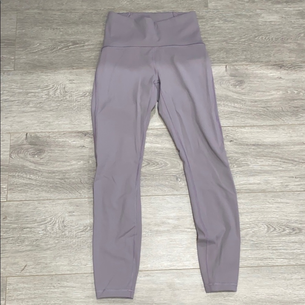 Lululemon lavender mesh leggings